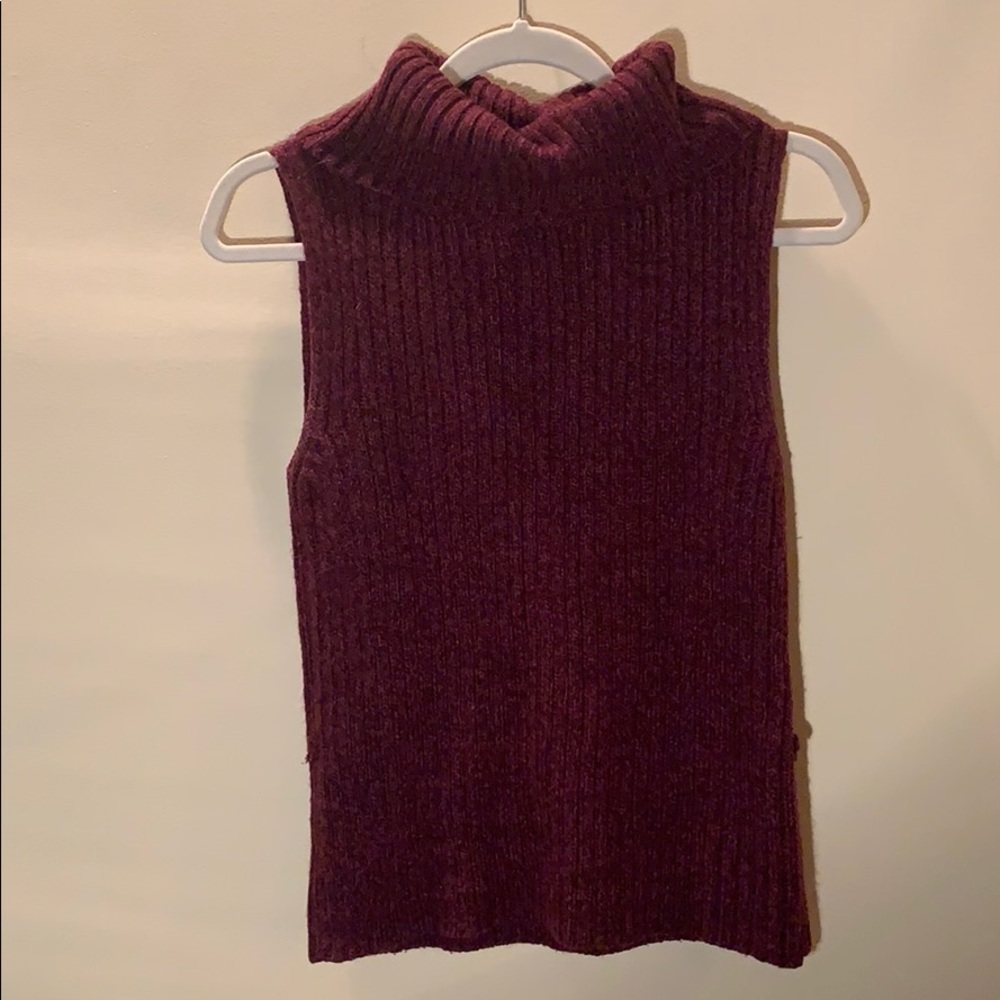 Faded Glory Authentic Maroon Knit Turtle Neck